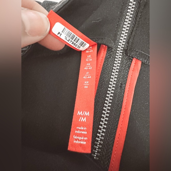 SPANX Sleeveless Sheath NYE Chic Fitted Zippered Midi Dress Black Medium‎ - Picture 10 of 13